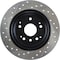 Centric Parts Sport Drilled/Slotted Brake Rotor, 127.40061L 127.40061L - alternate 2